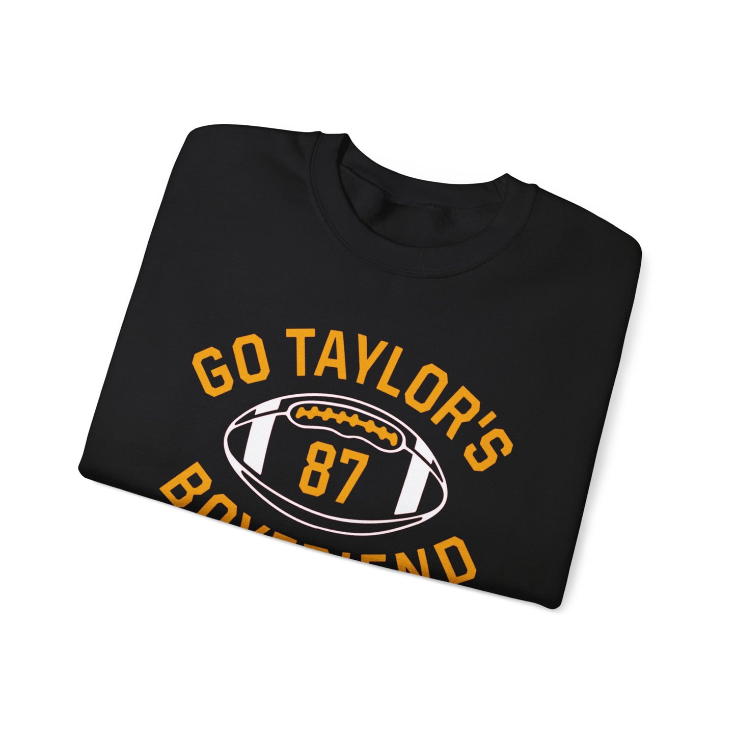 Custom Football Boyfriend Sweatshirt - Go Taylor's Boyfriend - Cozy Unisex Crewneck