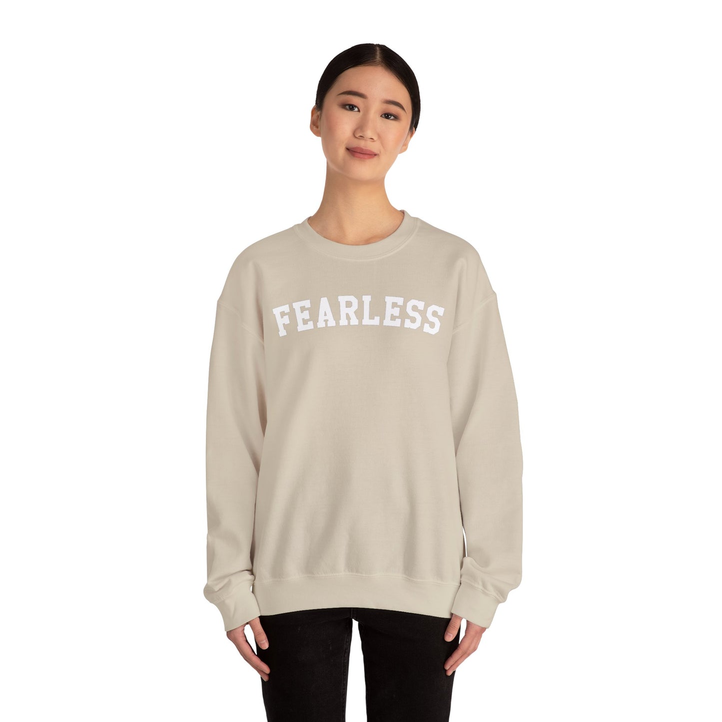 Fearless Unisex Heavy Blend™ Crewneck Sweatshirt - Cozy & Inspiring