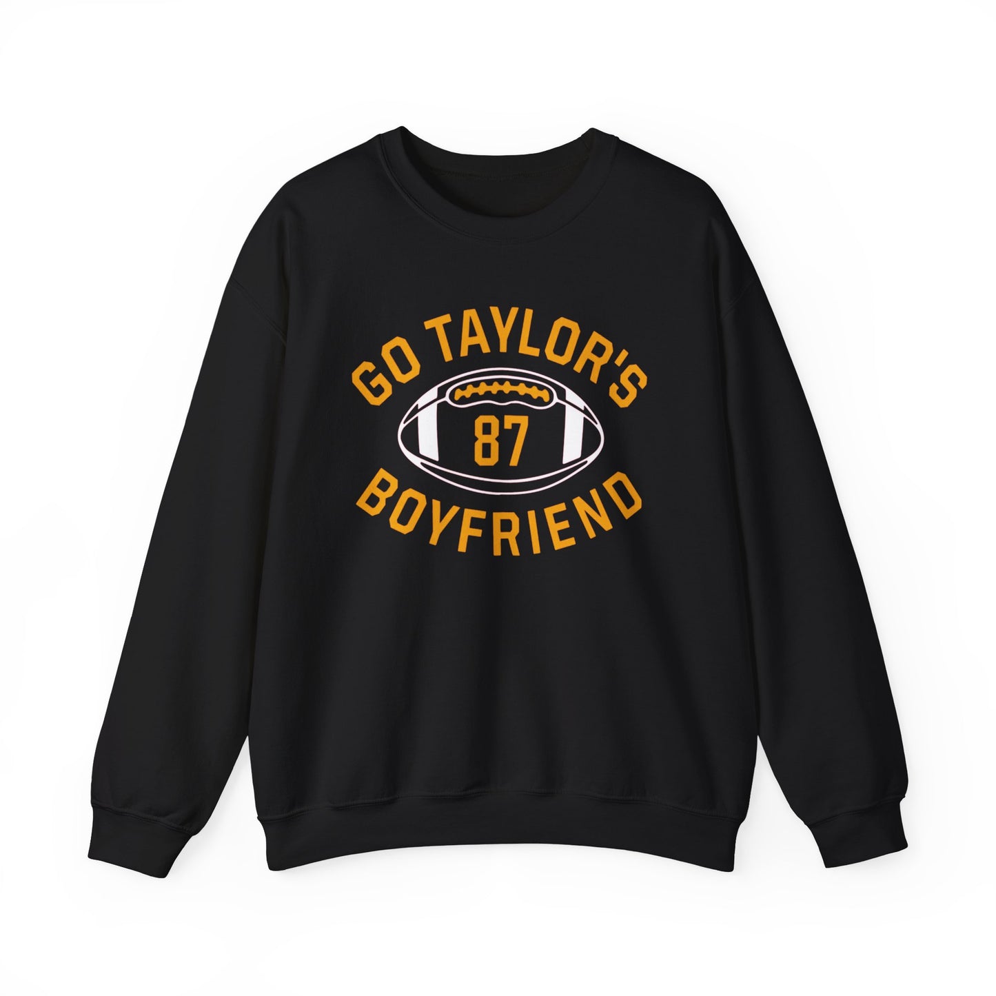 Custom Football Boyfriend Sweatshirt - Go Taylor's Boyfriend - Cozy Unisex Crewneck